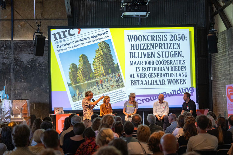 Eerste Rotterdamse Dag voor Wooncoöperaties groot succes