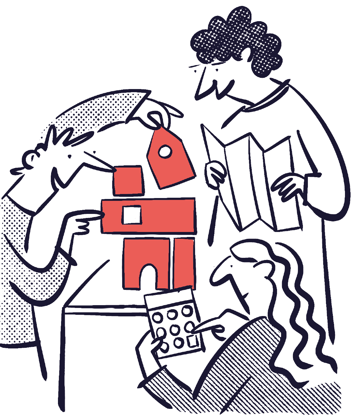 Raadpleeg experts illustration