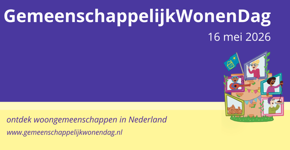 Ontdek gemeenschappelijk wonen op zaterdag 16 mei 2026